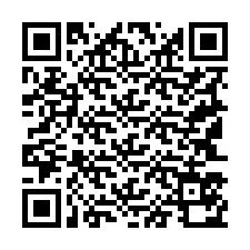 Kode QR untuk nomor Telepon +19143570474