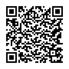 Código QR para número de teléfono +19143571195