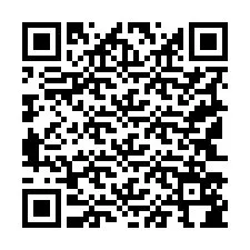 QR Code สำหรับหมายเลขโทรศัพท์ +19143584674