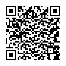 Kode QR untuk nomor Telepon +19143584681