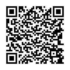 QR-koodi puhelinnumerolle +19143585606