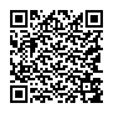 Código QR para número de teléfono +19143587598