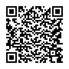 Kode QR untuk nomor Telepon +19143588379