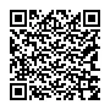 Código QR para número de teléfono +19143754201