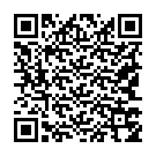 QR Code pour le numéro de téléphone +19143754433