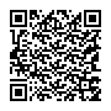 Código QR para número de teléfono +19143755040