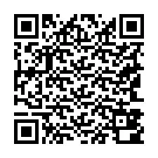 QR Code pour le numéro de téléphone +19143800416