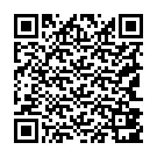 QR kód a telefonszámhoz +19143801260