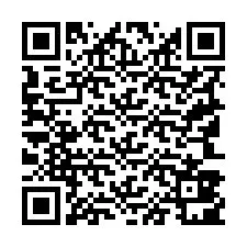 QR-kood telefoninumbri jaoks +19143801908