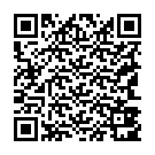 Código QR para número de teléfono +19143801910