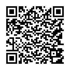 Código QR para número de teléfono +19143802469