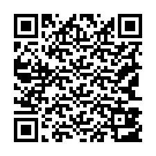 QR kód a telefonszámhoz +19143803431