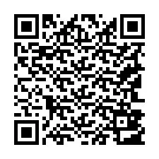 QR Code pour le numéro de téléphone +19143803659