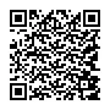 QR-код для номера телефона +19143807738