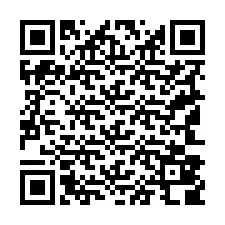 Kode QR untuk nomor Telepon +19143808310