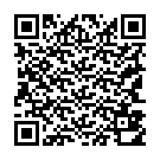 Código QR para número de teléfono +19143810560