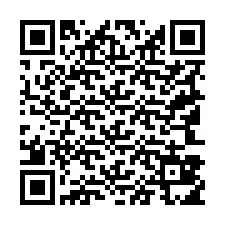 QR kód a telefonszámhoz +19143815408