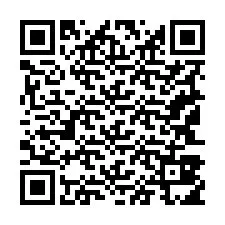 Código QR para número de telefone +19143815875