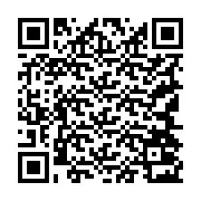 Código QR para número de teléfono +19144023730