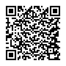 Código QR para número de teléfono +19144170378