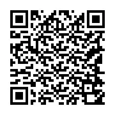 Codice QR per il numero di telefono +19144750491