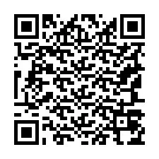 Código QR para número de teléfono +19147074805