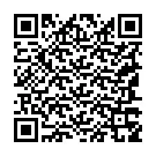 QR-koodi puhelinnumerolle +19147359854