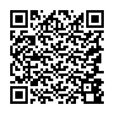 Codice QR per il numero di telefono +19147840388