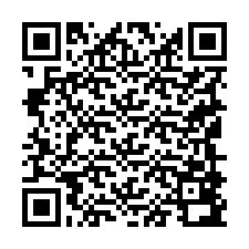 QR-Code für Telefonnummer +19149892356