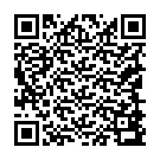 QR-koodi puhelinnumerolle +19149893189