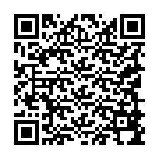 QR Code pour le numéro de téléphone +19149894478