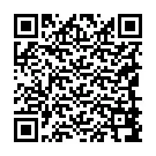 Codice QR per il numero di telefono +19149896442