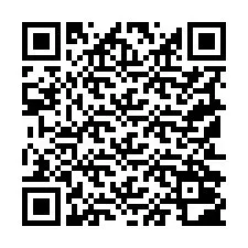 Código QR para número de teléfono +19152002664