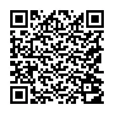 Código QR para número de teléfono +19152002776