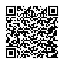 QR-koodi puhelinnumerolle +19152002777