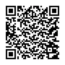 QR-koodi puhelinnumerolle +19152002785