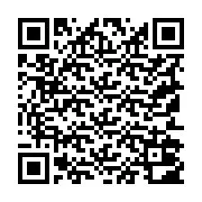 Código QR para número de teléfono +19152002804