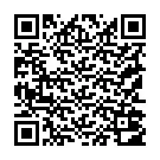 Código QR para número de teléfono +19152002870