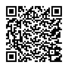 Codice QR per il numero di telefono +19152002887