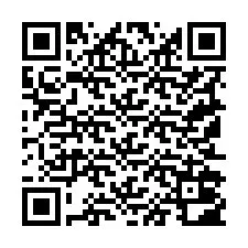 Código QR para número de telefone +19152002894