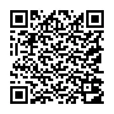 Código QR para número de telefone +19152002898