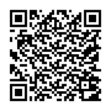 Código QR para número de teléfono +19152002989