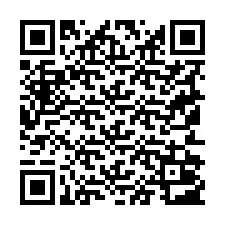 Código QR para número de telefone +19152003002