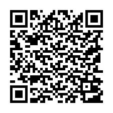 Código QR para número de teléfono +19152003054