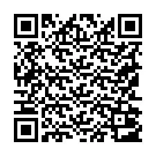 Código QR para número de teléfono +19152003076