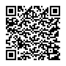 Código QR para número de teléfono +19152003084