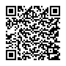 QR-koodi puhelinnumerolle +19152003126