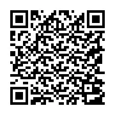 Código QR para número de telefone +19152003162