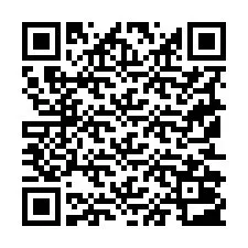 Código QR para número de teléfono +19152003182