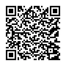 Código QR para número de telefone +19152003301